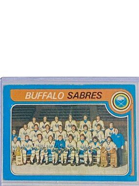 Buffalo Sabres 1979-80 O-Pee-Chee NHL Team Checklist #246 Hockey Card